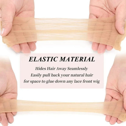 2-Pc HD Invisible Wig Cap – Ultra-Thin Stretchy Nylon